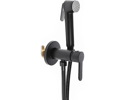 Гигиенический душ со смесителем Agger Gorgeous A0270044 Черный