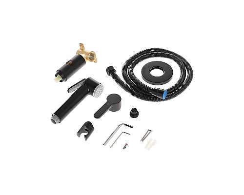 Гигиенический душ со смесителем Agger Gorgeous A0270044 Черный