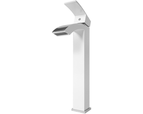 Смеситель для раковины Grocenberg GB3007 Белый хром