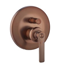 Смеситель 2 функциональный встроенный Swedbe Terracotta ART 2517 для ванной