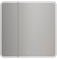 Зеркальный шкаф Creto Zoe 80 16-805800Z с подсветкой Белый