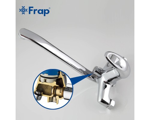 Смеситель для ванны Frap H03 F2203 универсальный Хром