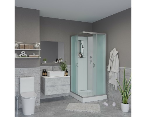 Душевая кабина Niagara Classic 90х90 NG-1101-14BK без гидромассажа