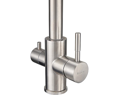 Смеситель для кухни Milacio Ultra MCU.553.SS Нержавеющая сталь