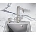 Смеситель для кухни Milacio Ultra MCU.553.SS Нержавеющая сталь