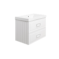 Тумба под раковину La Fenice Cubo Bianco TWIN белый 80