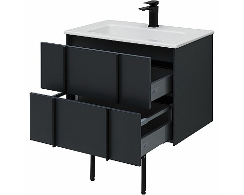 Тумба под раковину Allen Brau Reality 70 1.32004.AM подвесная Антрацит матовый