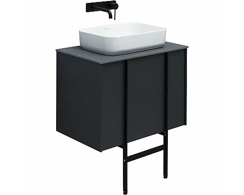 Тумба под раковину Allen Brau Reality 70 1.32004.AM подвесная Антрацит матовый