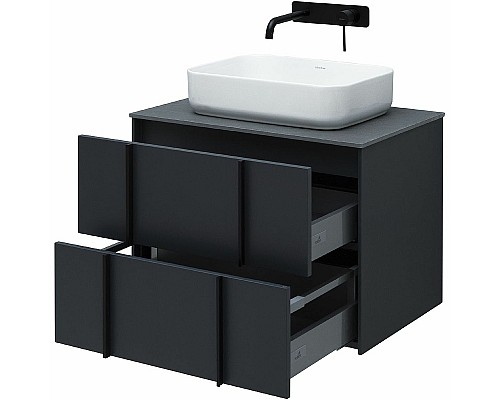 Тумба под раковину Allen Brau Reality 70 1.32004.AM подвесная Антрацит матовый