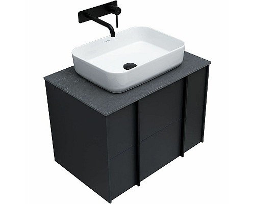 Тумба под раковину Allen Brau Reality 70 1.32004.AM подвесная Антрацит матовый