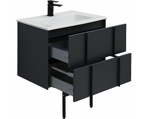 Тумба под раковину Allen Brau Reality 70 1.32004.AM подвесная Антрацит матовый