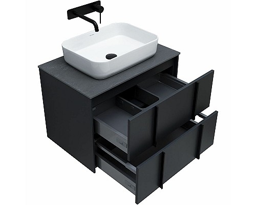 Тумба под раковину Allen Brau Reality 70 1.32004.AM подвесная Антрацит матовый