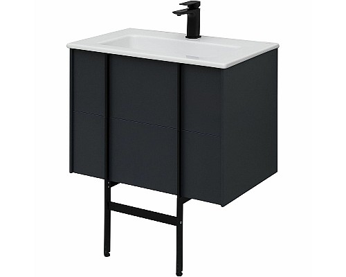 Тумба под раковину Allen Brau Reality 70 1.32004.AM подвесная Антрацит матовый