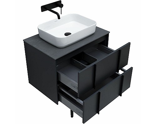 Тумба под раковину Allen Brau Reality 70 1.32004.AM подвесная Антрацит матовый