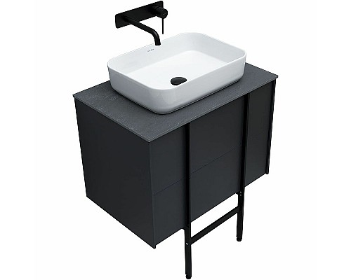 Тумба под раковину Allen Brau Reality 70 1.32004.AM подвесная Антрацит матовый