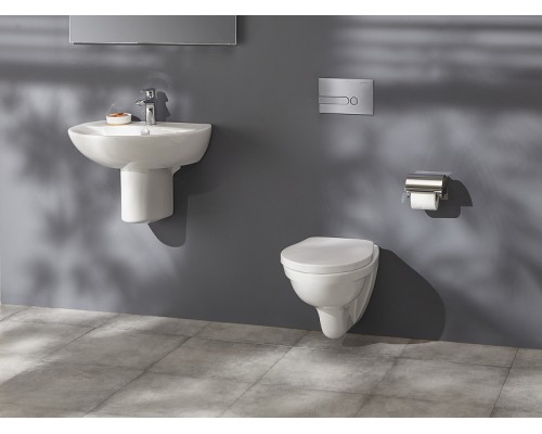 Комплект унитаза с инсталляцией Jacob Delafon Patio E21734RU-00 с сиденьем Микролифт и клавишей смыва