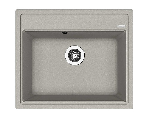 Кухонная мойка Florentina Липси-600 20.120.D0600.305 Грей