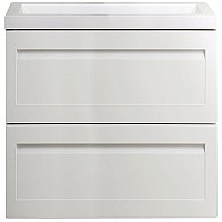 Тумба под раковину Art&Max AM-Platino-750-2C-SO-BM подвесная Белый матовый