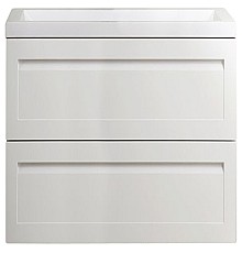 Тумба под раковину Art&Max AM-Platino-750-2C-SO-BM подвесная Белый матовый