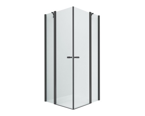 Душевое ограждение NEW TRENDY NEW SOLEO BLACK 2D 90x90x195 (черный)