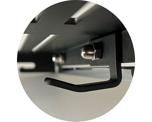 Металлическая полка Ravak Slim S X07P649 Черная Металлическая полка Ravak Slim S X07P649 Черная