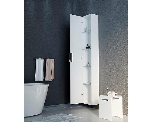 Шкаф пенал 1MarKa Lina 30П У92898 подвесной Mirror