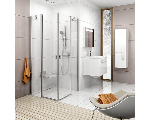 Душевая дверь Ravak Chrome 1QVG0C00Z1 120 блестящий прозрачный