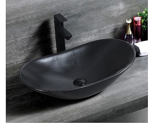 Раковина-чаша CeramaLux 61 7811AMB Черная матовая