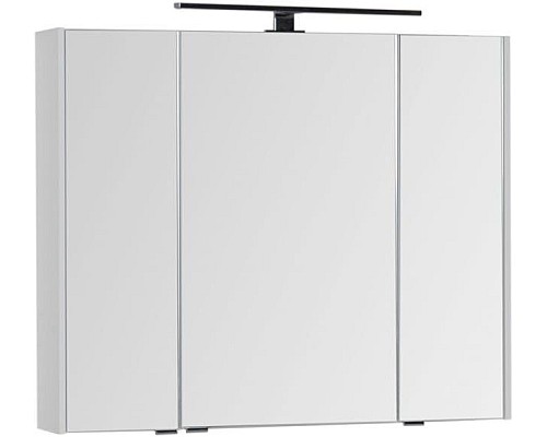 Зеркало-шкаф Aquanet Латина 90 белый