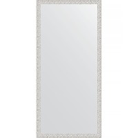 Зеркало Evoform Definite 151х71 BY 3322 в багетной раме - Чеканка белая 46 мм