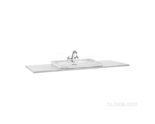 Столешница под раковину Roca Carmen мраморная white venato 857142420
