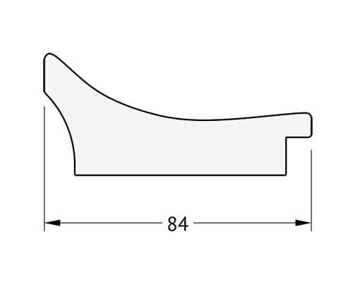 Зеркало Evoform Exclusive-G 121х96 BY 4356 с гравировкой в багетной раме - Фреска 84 мм