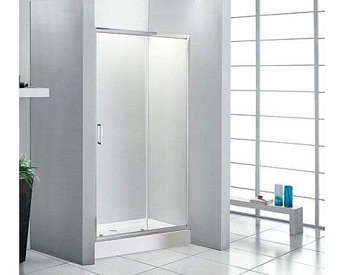 Душевая дверь Veconi Vianno VN-46 150 VN46-150-01-C5 профиль Хром стекло прозрачное