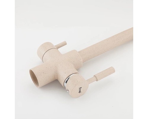 Смеситель для кухни Frap H52 F4352-23 Бежевый