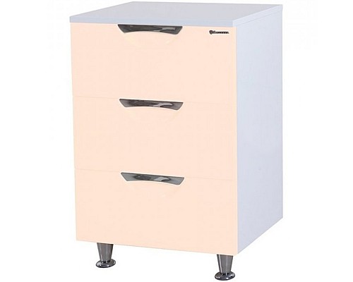 Тумба Bellezza Лагуна 50 4632106140074 Бежевая Белая