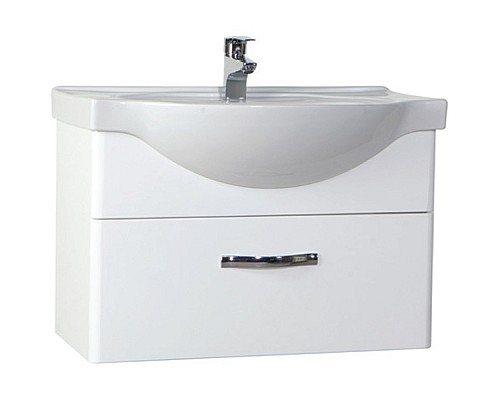 Тумба под раковину Bellezza Анкона 80 4639613190011 подвесная Белая