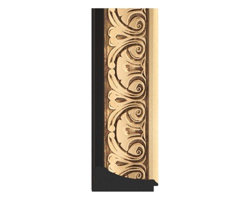 Зеркало Evoform Exclusive 120х60 Барокко золото