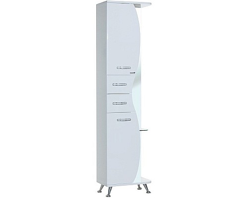 Шкаф пенал Bellezza Рио 50 L 4623606022014 Белый Шкаф пенал Bellezza Рио 50 L 4623606022014 Белый