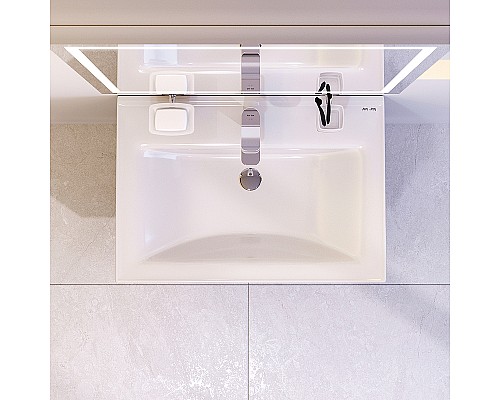 Тумба под раковину AM.PM X-Joy 65 M85AFHX0652BM подвесная Черная матовая