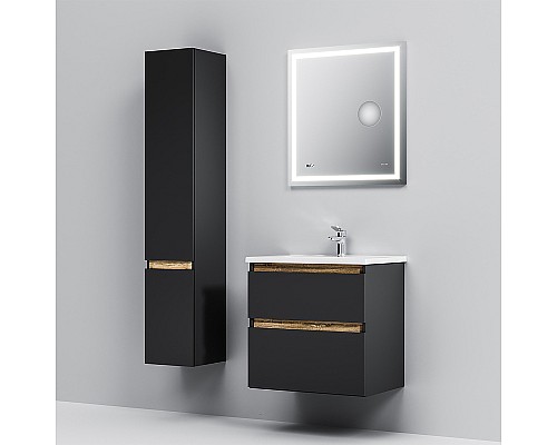 Тумба под раковину AM.PM X-Joy 65 M85AFHX0652BM подвесная Черная матовая