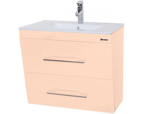 Тумба под раковину Bellezza Берта 60 4635209560077 подвесная Бежевая