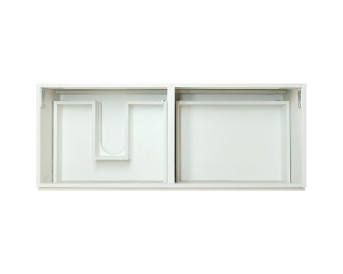 Тумба с раковиной Эстет Dallas Luxe 130 L ФР-00002274 подвесная Белая