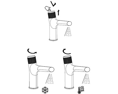 Смеситель для раковины Lemark Project LM4679C Хром