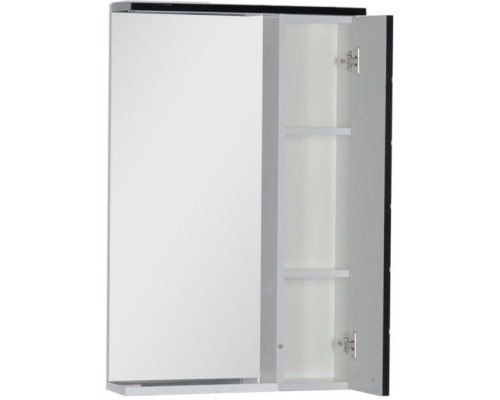 Зеркало-шкаф Aquanet Доминика 55 LED черный