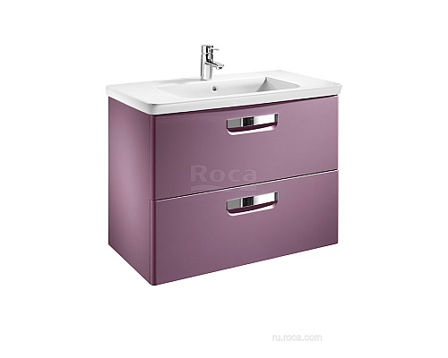 Тумба под раковину Roca The Gap 60 ZRU9302742 фиолетовая