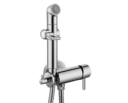 Смеситель Lemark Solo LM7166C с гигиеническим душем, встраиваемый