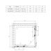Душевой уголок Vincea Soft 100x100 профиль Черный стекло прозрачное