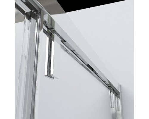 Душевой уголок Vincea Lugano 130х80 VSR-1L8013CL-1 профиль Хром стекло прозрачное