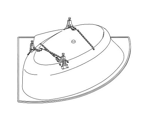 Ножки для ванн Kaldewei 583170000000