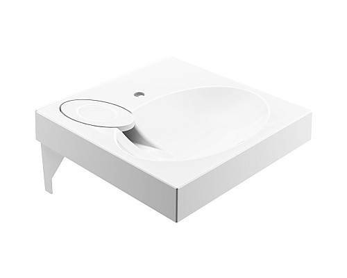 Раковина Paola Liguria 60x60 на стиральную машину Белая глянцевая